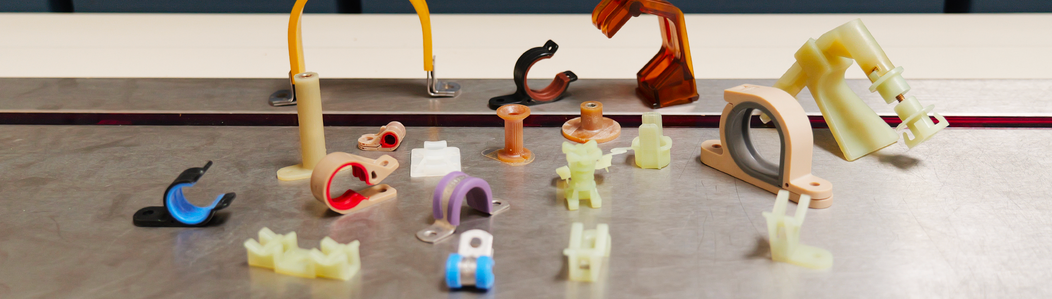 Clamps and routing supports