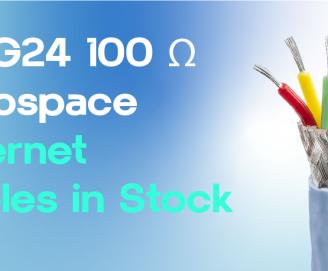 AWG24 100 Ω  Aerospace  Ethernet  Cables in Stock